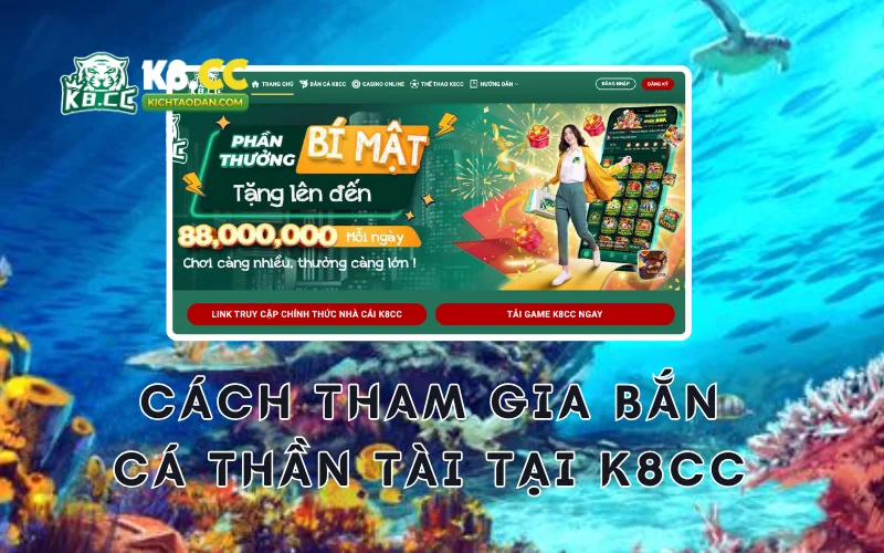 Cách tham gia bắn cá thần tài